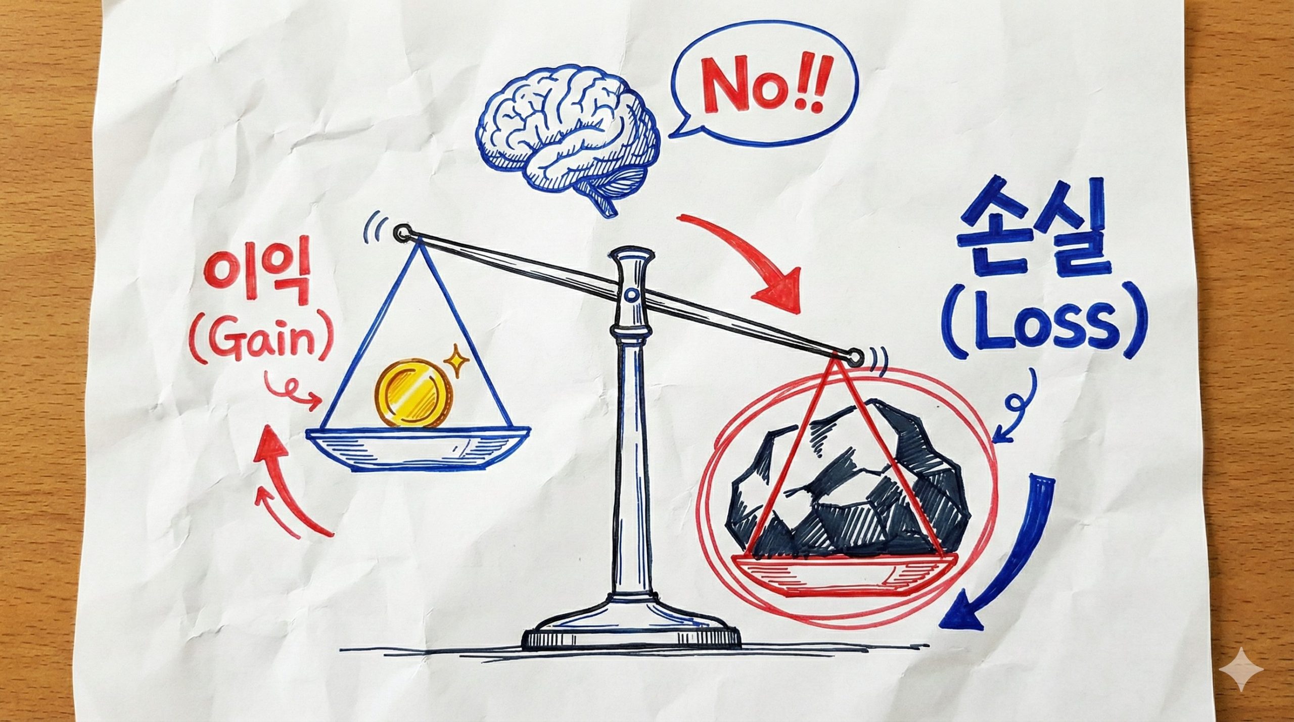 손절 못하는 진짜 이유 (손실회피·처분효과) | 뇌과학 기반 손절 시스템 설계법