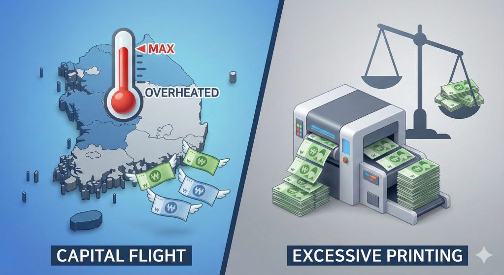 통화량 증가와 화폐 가치 하락